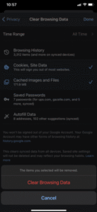Screenshot at