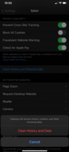 Screenshot at